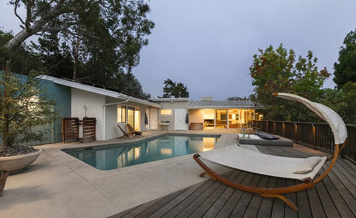 Hollywood Hills Architectural home with pool