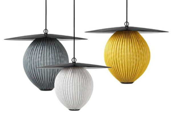 Mathieu Matégot pendant lights