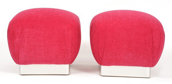 pouf Karl Springer Souffle Pouf Ottomans