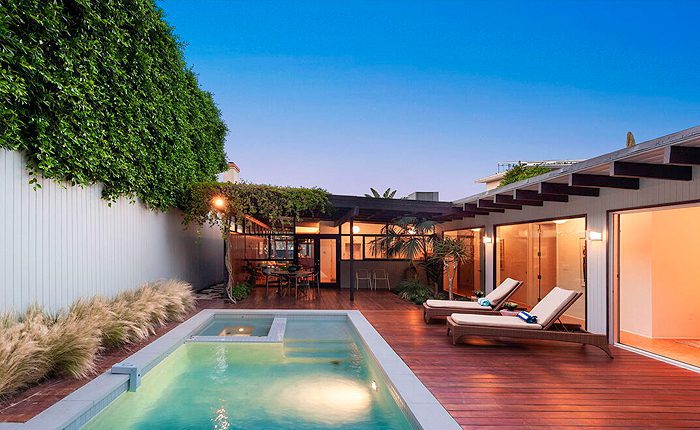 Universal City Hills Mid Century home by architect A.H. Galpert