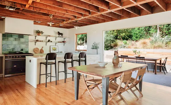 Franklin Hills Mid-Century Modern Home with open floor plan