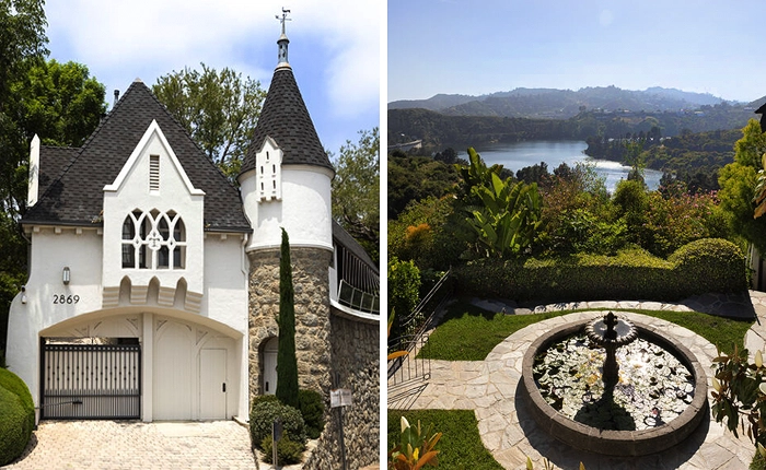 Historic Wolf's Lair With views of Lake Hollywood