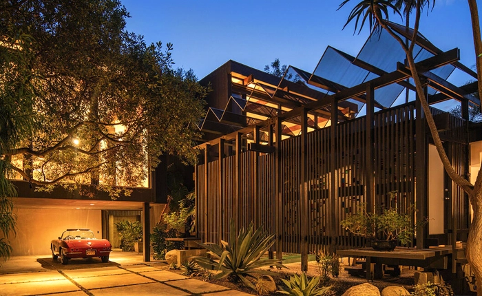 Robert Thorgusen Residence, Mid Century Modern Laurel Canyon home