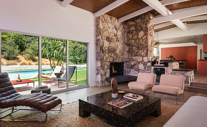 Sherman Oaks Mid Century House With Pool By Architect Jack Chernoff