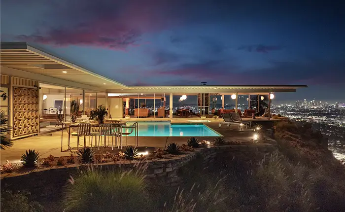 The Stahl House, Case Study House #22 by Pierre Koenig architect