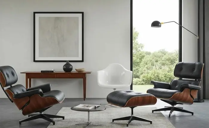 mid century Charles & Ray Eames Lounge Chairs