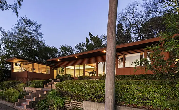 James De Long Termini Residence on Sea View Lane in Mount Washington, Los Angeles, the historic district where James De Long built his first residential commissions