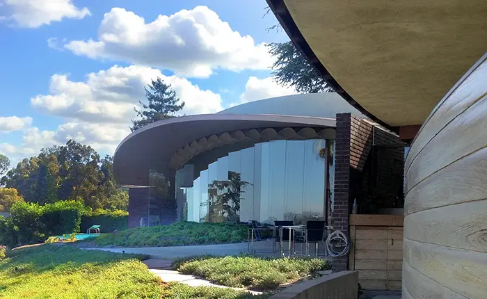 Silvertop is one of architect John Lautner's iconic homes