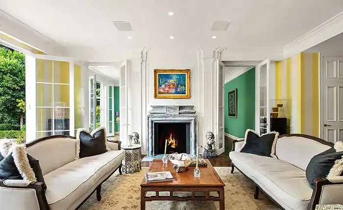 Paul Williams designed celebrity home Los Angeles interior