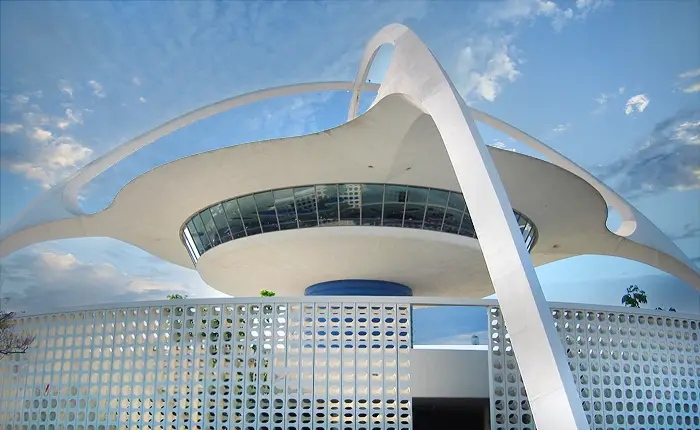 LAX Theme Building designed by Paul Williams architecture Los Angeles