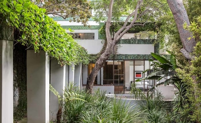 Los Feliz Lloyd Wright house | Patio