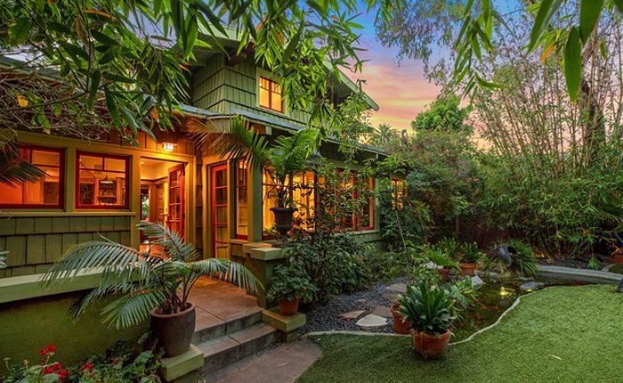 Hancock Park Craftsman home